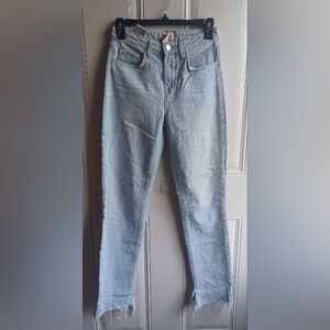 L'Agence Lorelei in Redondo Ultra High Rise Straight Stretch Jeans Size 24